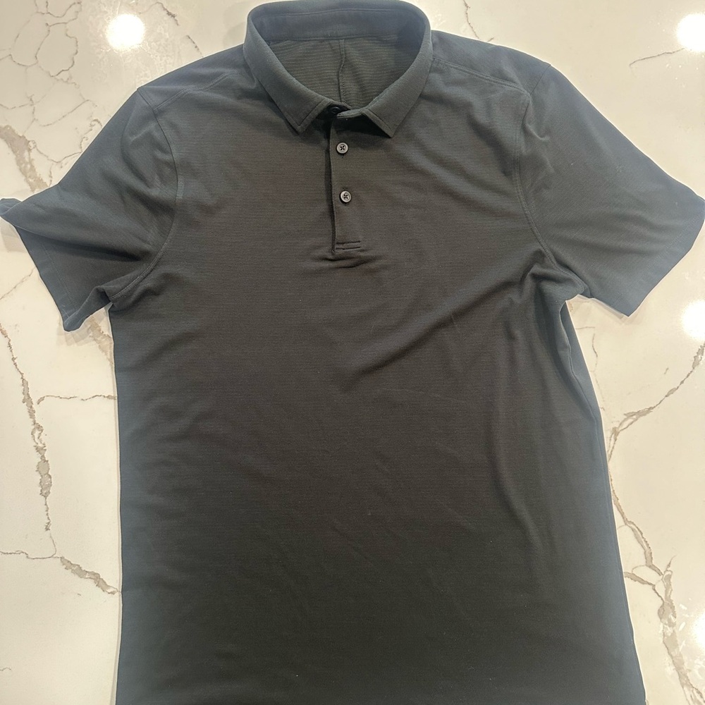 Men's Black Polo Shirt